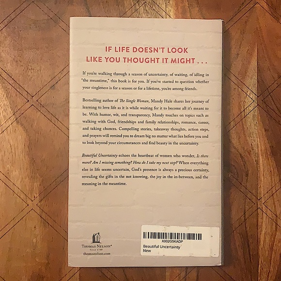 The book “Beautiful Uncertainty” by Mandy Hale - Picture 2 of 6